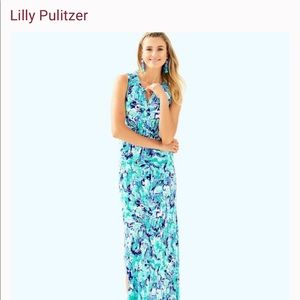 GUC Lilly Pulitzer Essie Maxi Dress XL